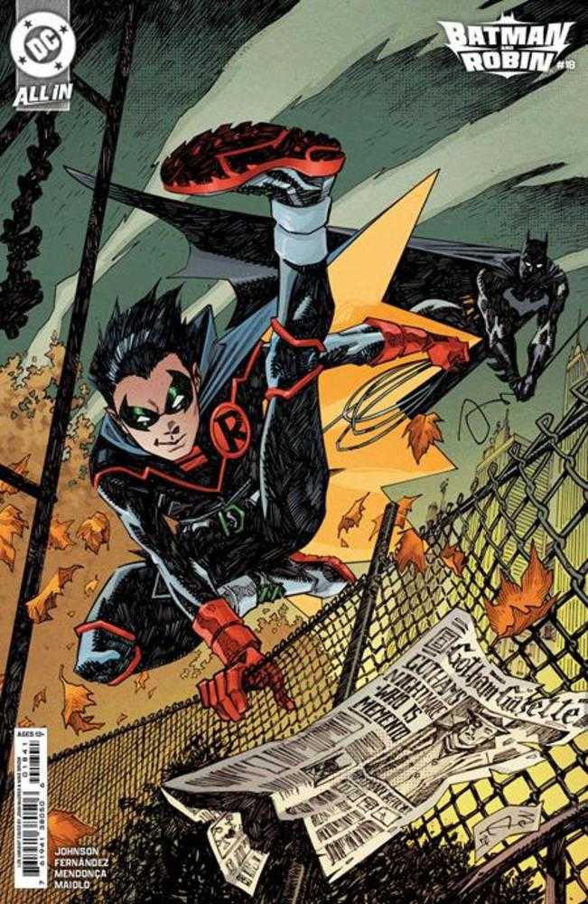 Batman And Robin (2023) #18 Cover D (1:25) John Mccrea Card Stock Variant