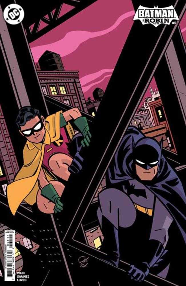 Batman & Robin Year One #5 (Of 12) Cover D (1:25) Jacob Edgar Card Stock Variant