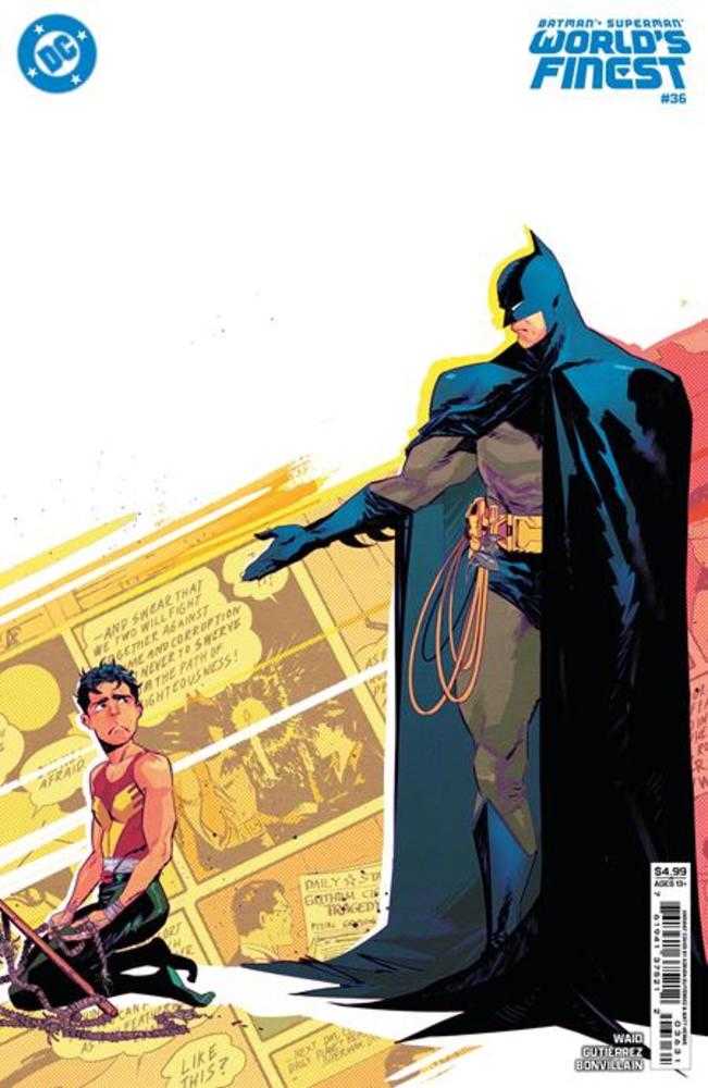 Batman Superman Worlds Finest #36 Cover C Adrian Gutierrez Card Stock Variant