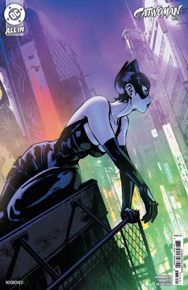 Catwoman (2018) #73 Cover E (1:25) Noobovich Card Stock Variant