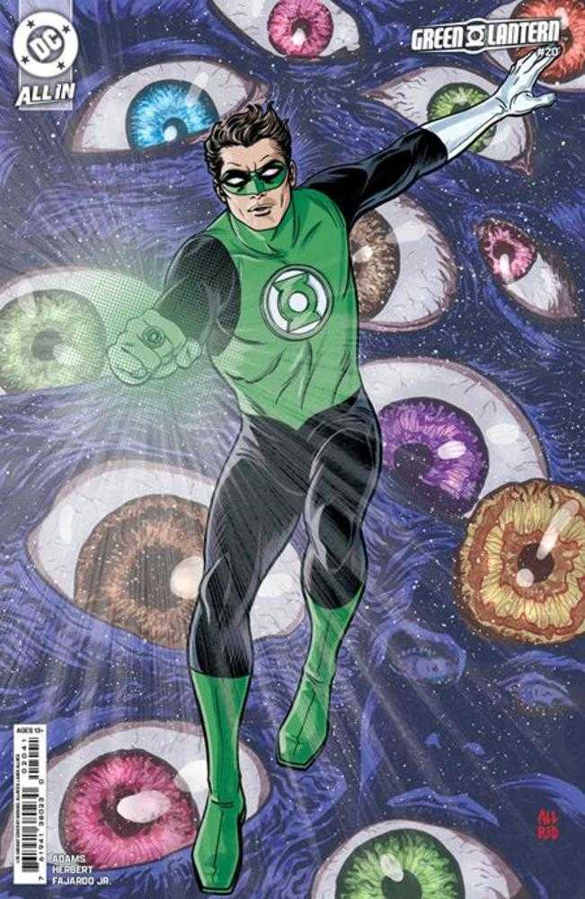 Green Lantern (2023) #20 Cover D (1:25) Michael Allred Card Stock Variant