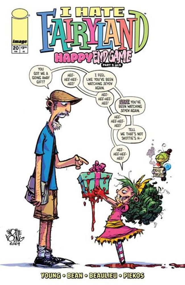 I Hate Fairyland (2022) #20 Cover C (1:10) Skottie Young Variant (Mature)