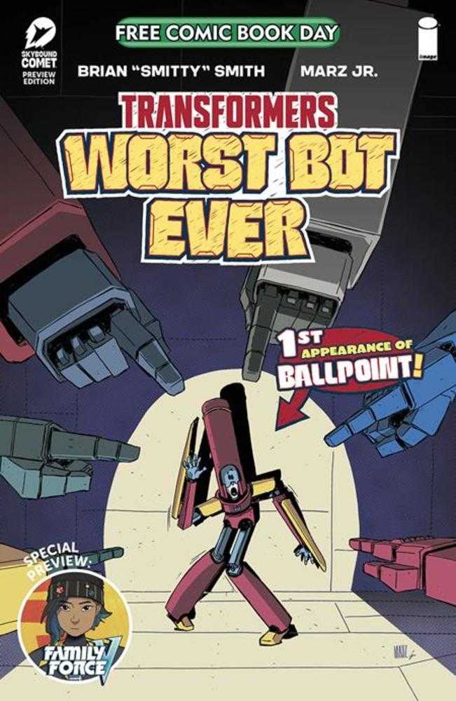 Free Comic Book Day 2025 Transformers Worst Bot Ever Special (One Shot)