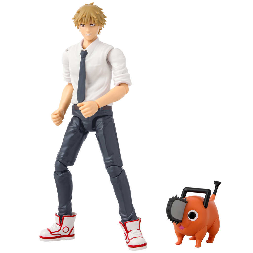 Chainsaw Man Anime Heroes Denji & Pochita Action Figure