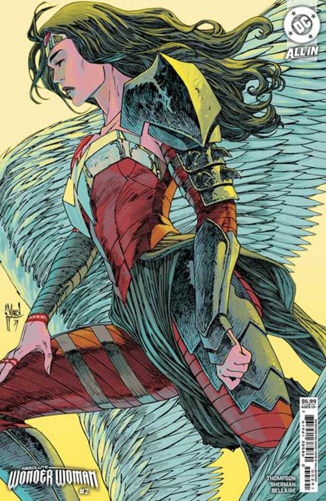 Absolute Wonder Woman #2 Variant (2nd Print) Cover B Guillem March Card Stock Variant