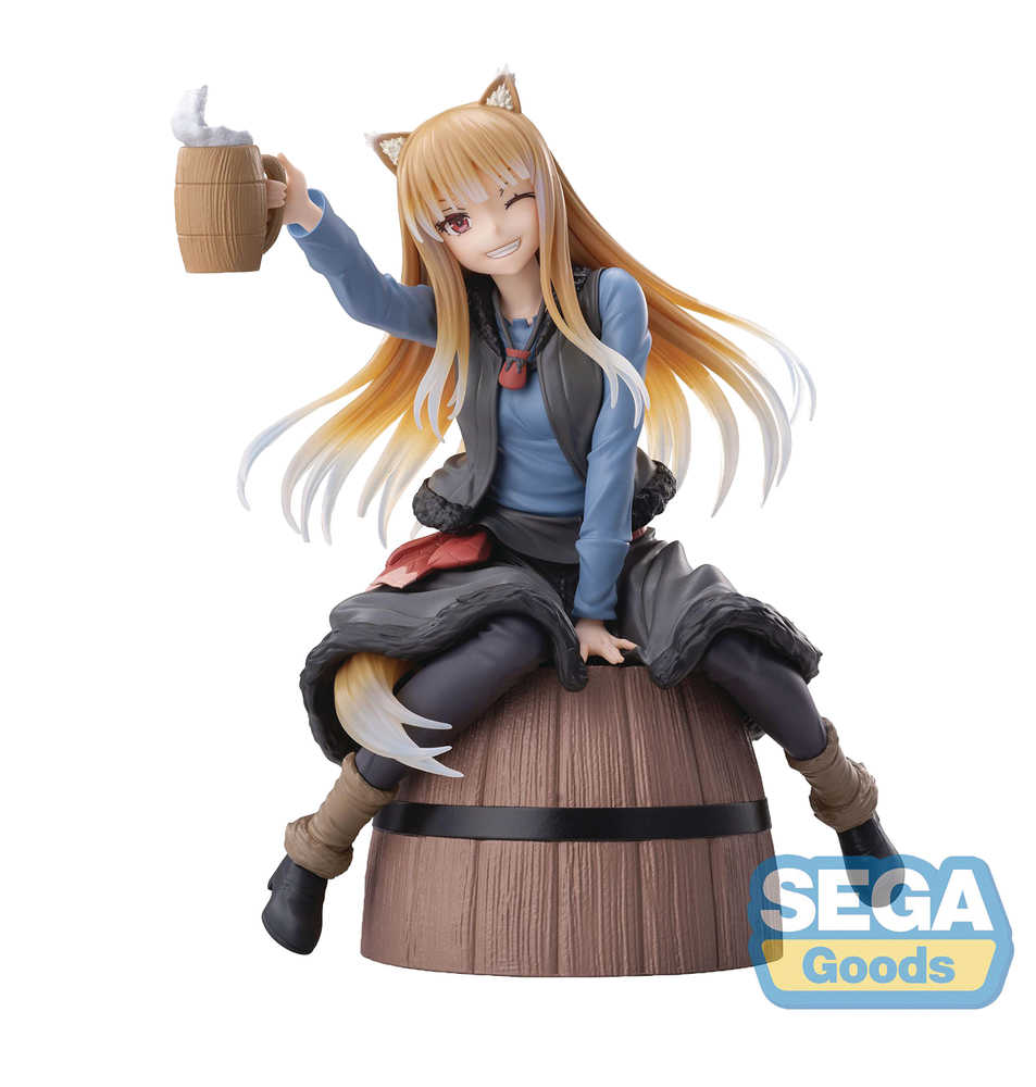 Spice & Wolf Merchant Meets Wise Wolf Luminasta Holo Figure