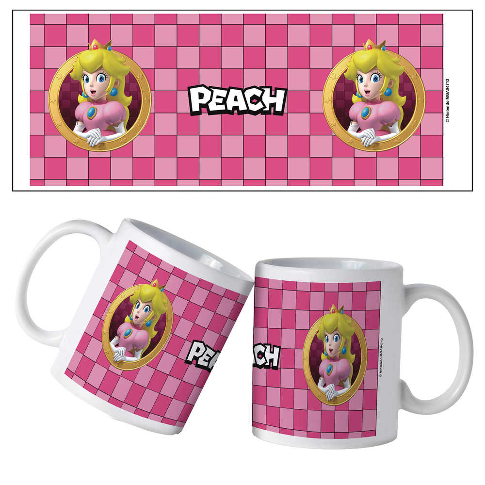 Nintendo Super Mario 3D Port Peach 11oz Ceramic Mug