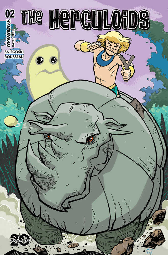 Herculoids #2 Cover J (1:10) Rousseau Development Art Variant Edition