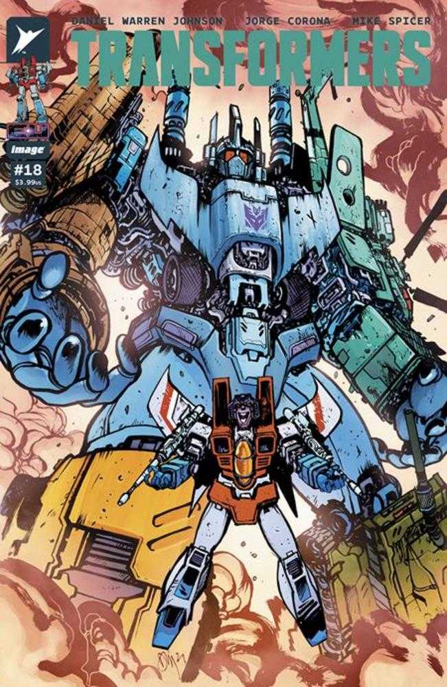 Transformers (2023) #18 Cover A Daniel Warren Johnson & Mike Spicer