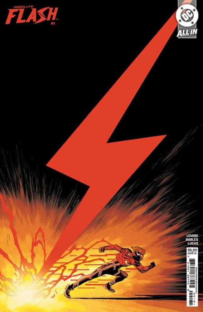 Absolute Flash #1 Cover E Declan Shalvey Card Stock Variant