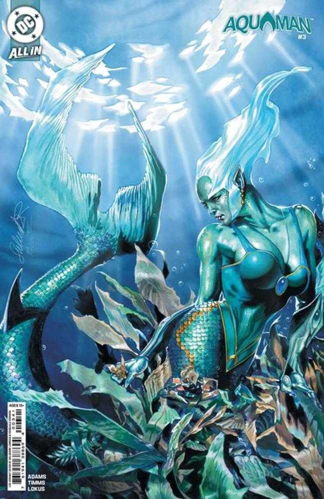 Aquaman (2025) #3 Cover F (1:25) Salvador Larroca Card Stock Variant