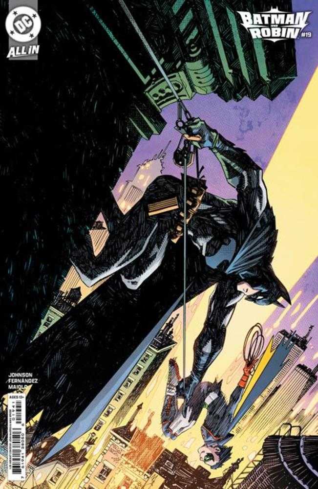 Batman And Robin (2023) #19 Cover D (1:25) John Mccrea Card Stock Variant