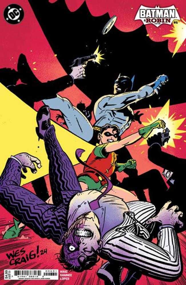 Batman & Robin Year One #6 (Of 12) Cover C Wes Craig Card Stock Variant