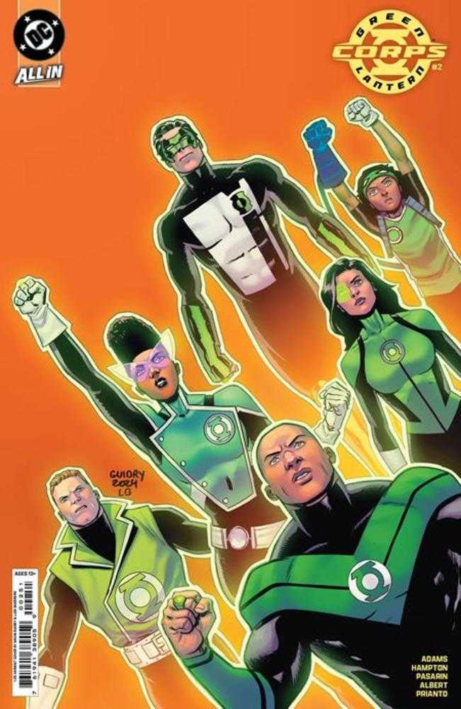 Green Lantern Corps (2025) #2 Cover F (1:25) Gavin Guidry Card Stock Variant