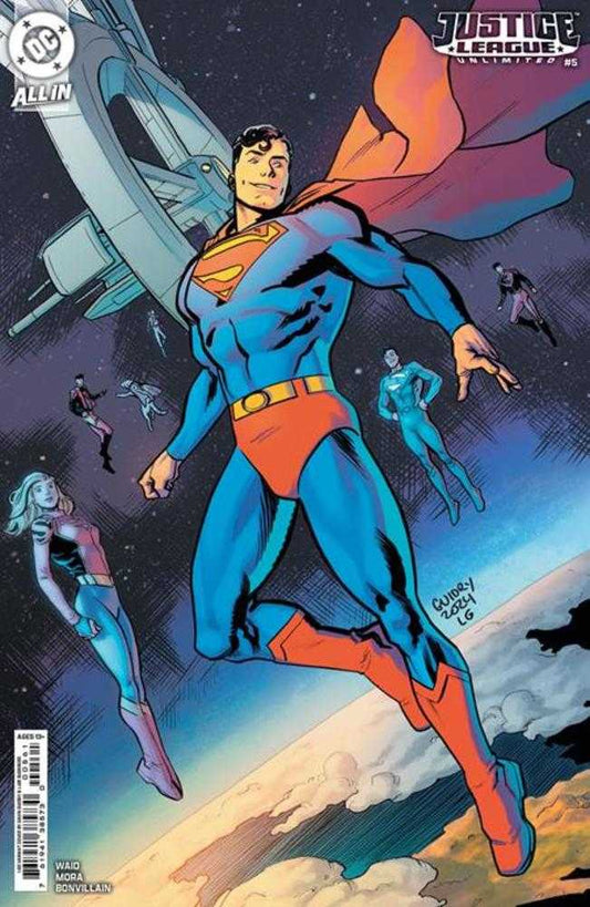 Justice League Unlimited (2025) #5 Cover G (1:50) Gavin Guidry Card Stock Variant