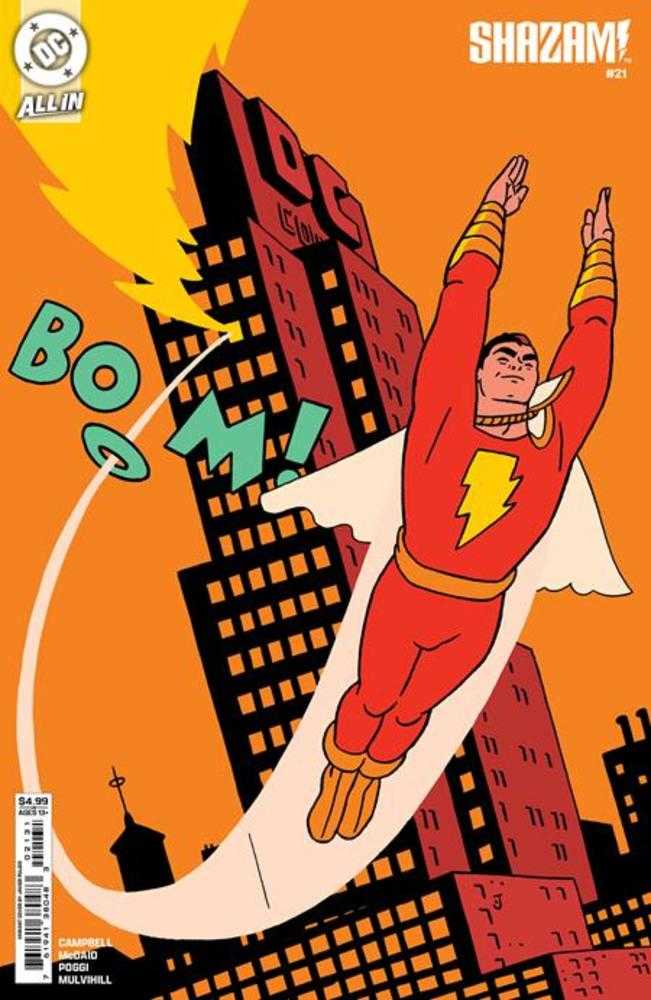 Shazam (2023) #21 Cover C Javier Pulido Card Stock Variant