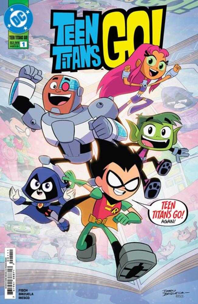 Teen Titans Go (2025) #1 Cover A Dario Brizuela