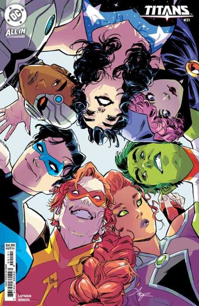 Titans (2023) #21 Cover C Amy Reeder Card Stock Variant