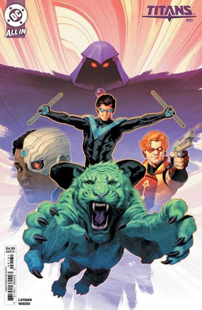 Titans (2023) #21 Cover B Ariel Olivetti Card Stock Variant