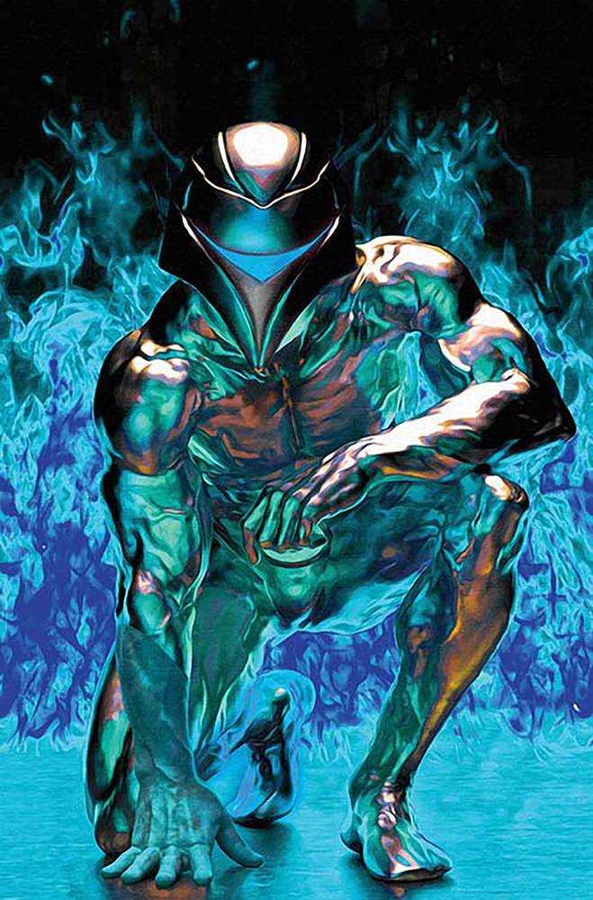 Silverhawks #1 Cover ZX (1:15) FOC Mark Spears Blue Foil Virgin Variant Edition