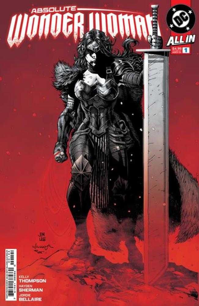 Absolute Wonder Woman #1 Variant (4th Print) Cover A Jim Lee