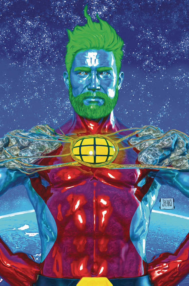 Captain Planet #1 Cover M 1:15 Spears Foil Virgin Variant Edition