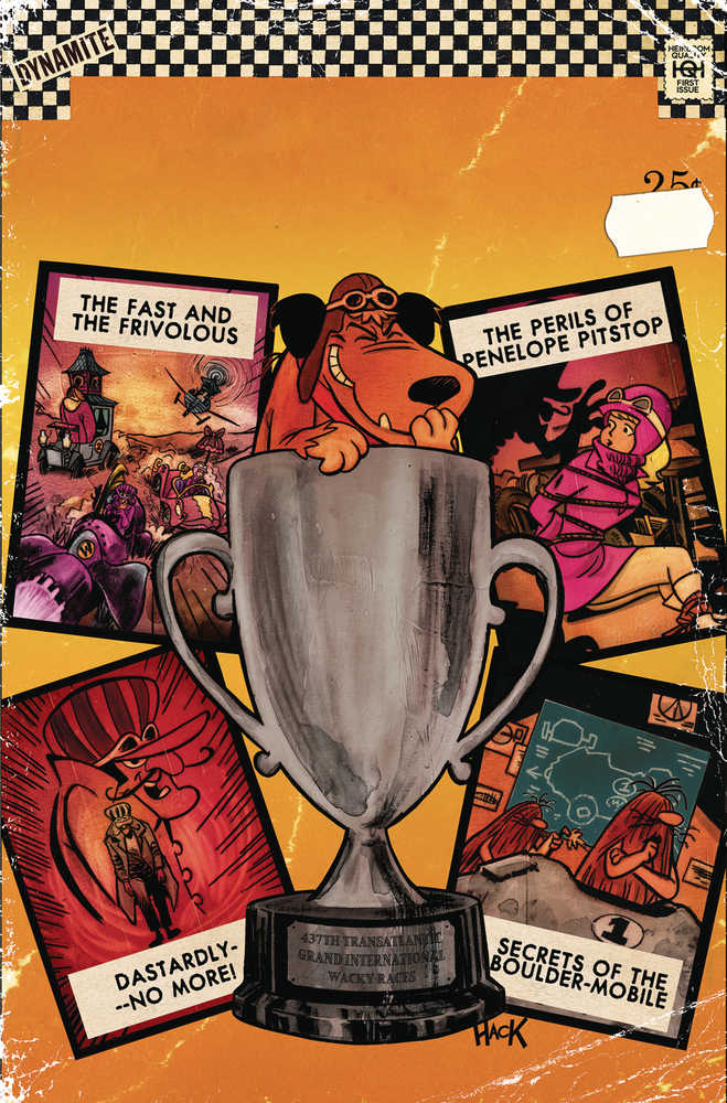 Giant-Size Wacky Races #1 Cover H (1:15) Hack Virgin Variant Edition