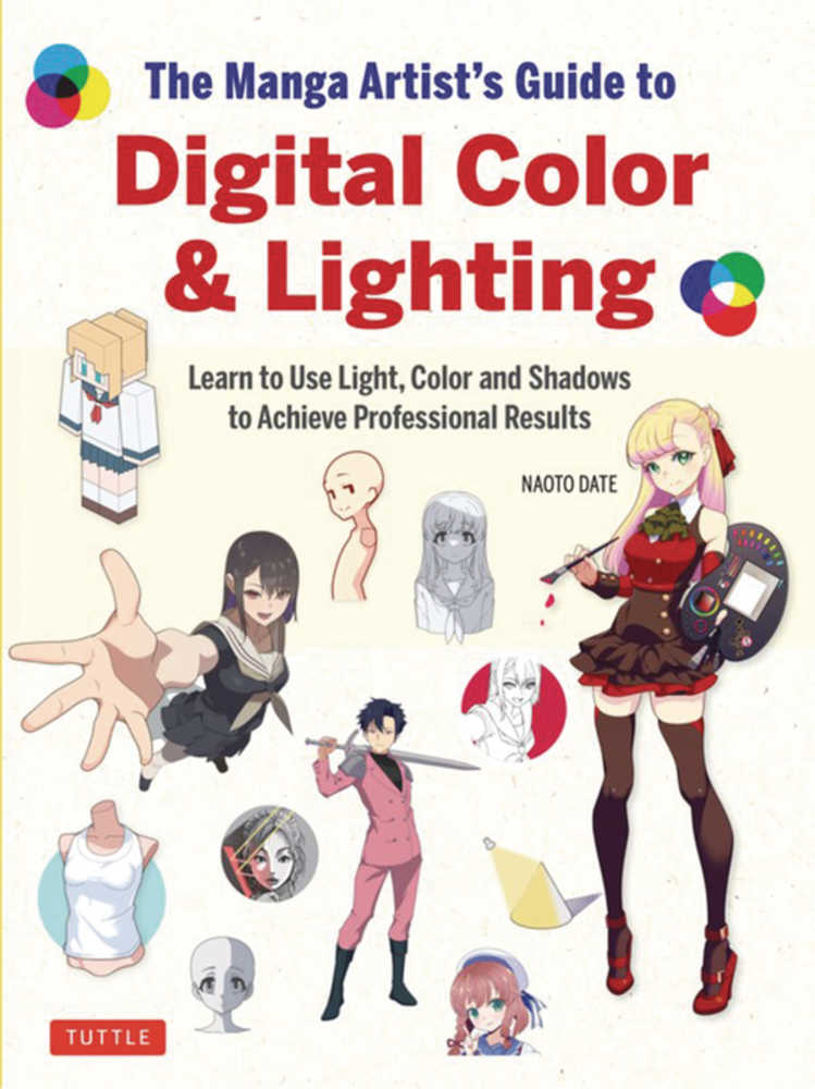 Manga Artists Guide To Digital Color & Lighting Softcover