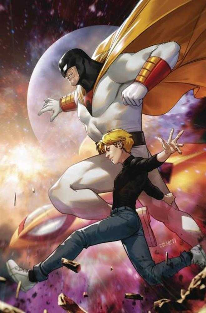 Space Ghost Jonny Quest Space Quest #2 Cover M (1:15) Derrik Chew Foil Full Art Virgin Variant