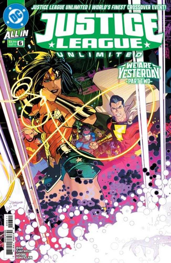 Justice League Unlimited (2025) #6 Cover A Dan Mora Connecting (We Are Yesterday)
