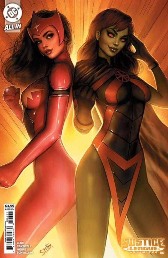 Justice League Unlimited (2025) #6 Cover C Nathan Szerdy Card Stock Variant (We Are Yesterday)