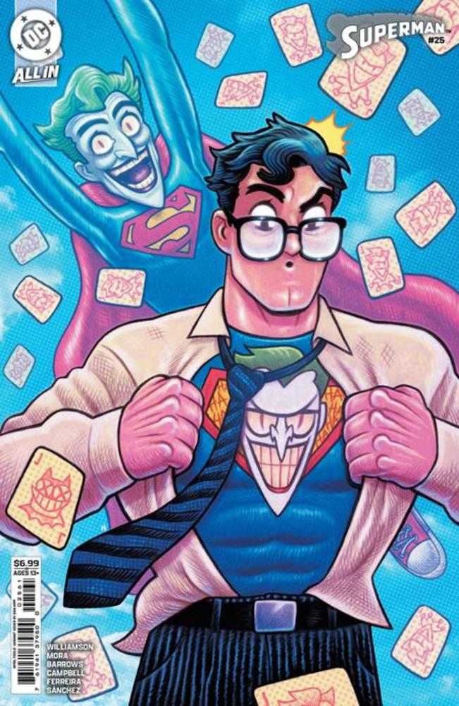 Superman (2023) #25 Cover F Dan Hipp April Fools Card Stock Variant