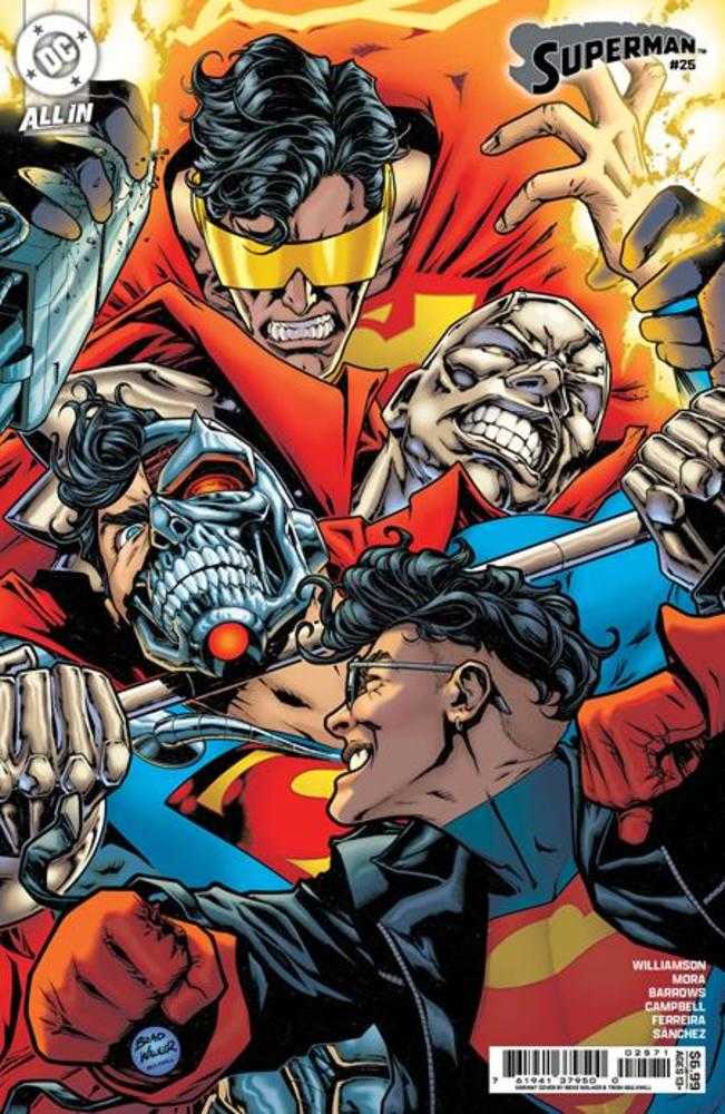 Superman (2023) #25 Cover E Brad Walker Card Stock Variant