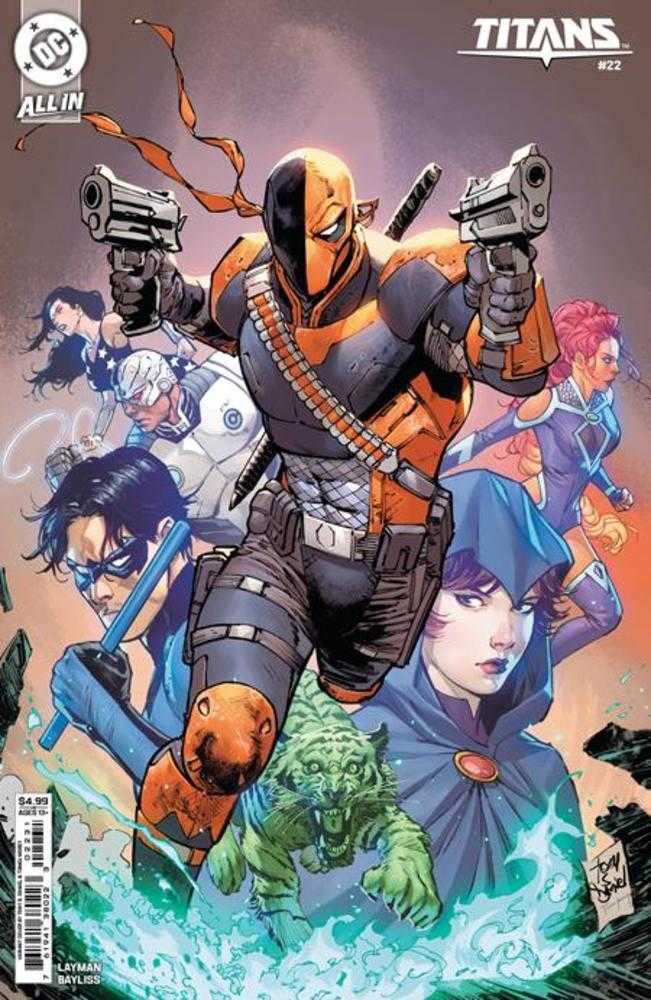 Titans (2023) #22 Cover B Tony S Daniel Card Stock Variant