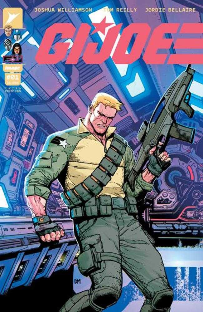 G.I. Joe (2024) #1 Variant (3rd Printing) Cover B Doug Mahnke Clean Duke Edition