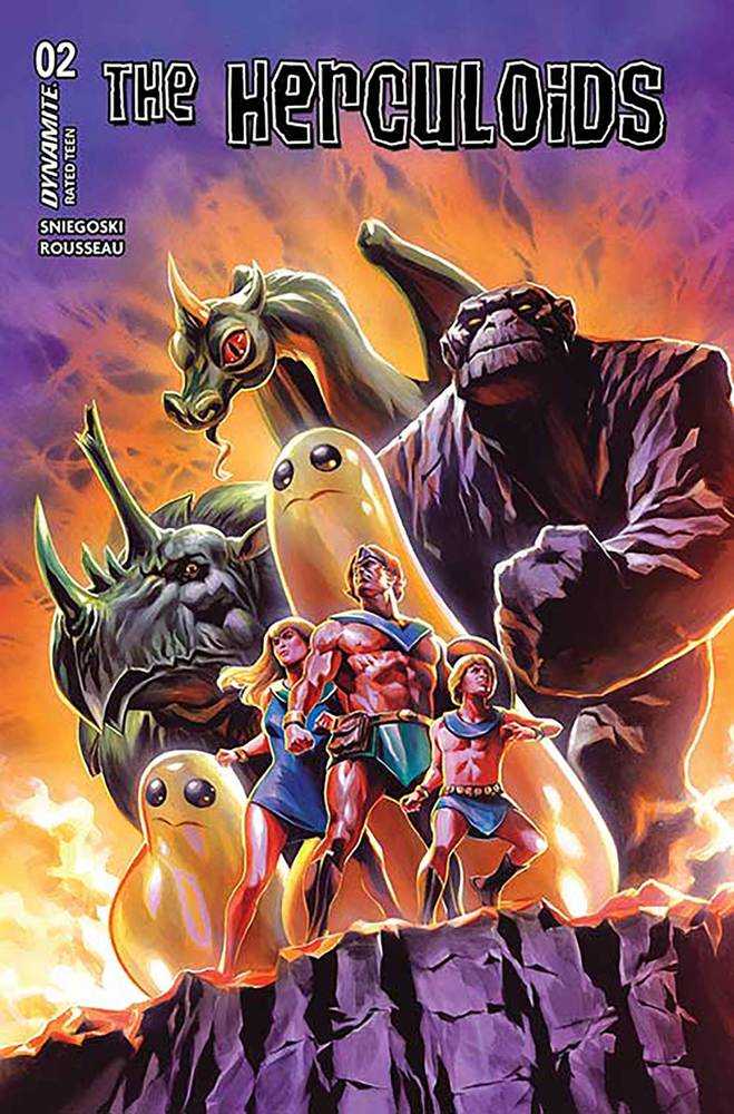 Herculoids #2 Cover Y (1:10) FOC Massafera Foil Variant Edition