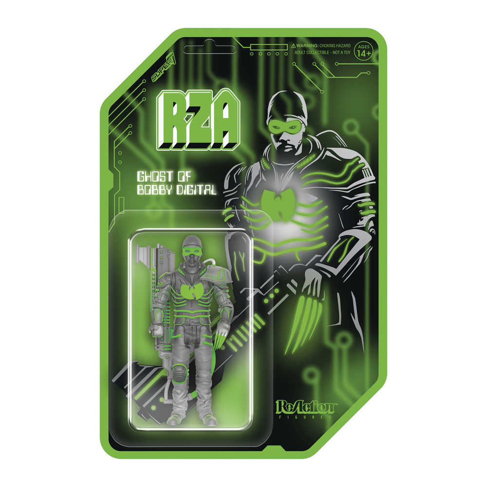 Rza Reaction Wv4 - Bobby Digital Clear Action Figure