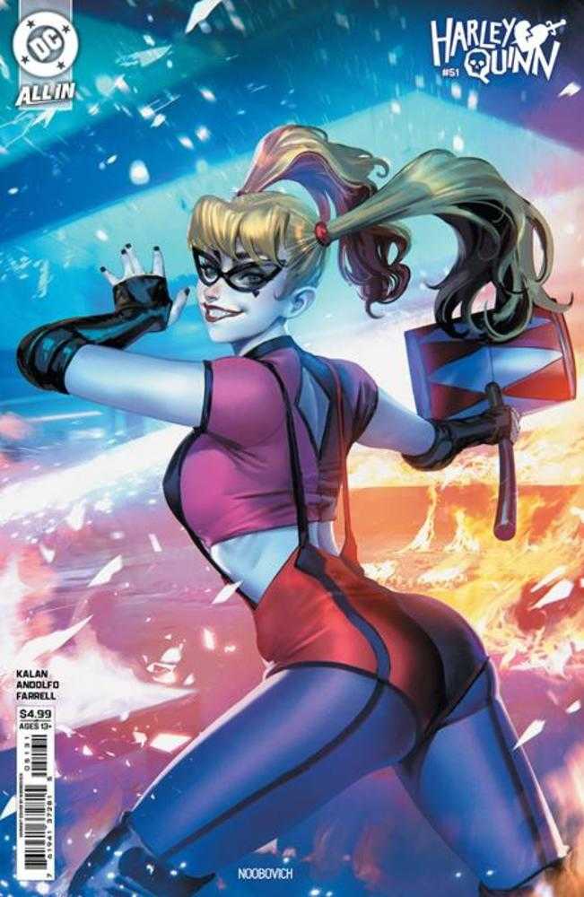 Harley Quinn (2021) #51 Cover C Noobovich Card Stock Variant
