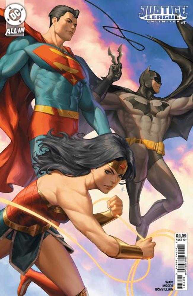 Justice League Unlimited (2025) #7 Cover C Ejikure Card Stock Variant (We Are Yesterday)