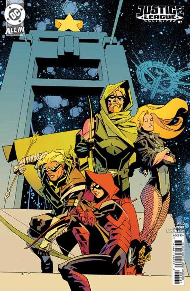 Justice League Unlimited (2025) #7 Cover H (1:50) Phil Hester Card Stock Variant (We Are Yesterday)