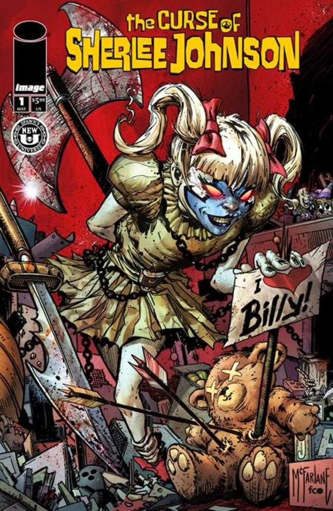 The Curse Of Sherlee Johnson #1 Cover B Todd McFarlane Variant