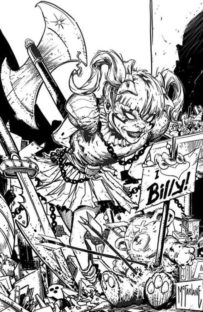 The Curse Of Sherlee Johnson #1 Cover C Todd McFarlane Full Art Variant