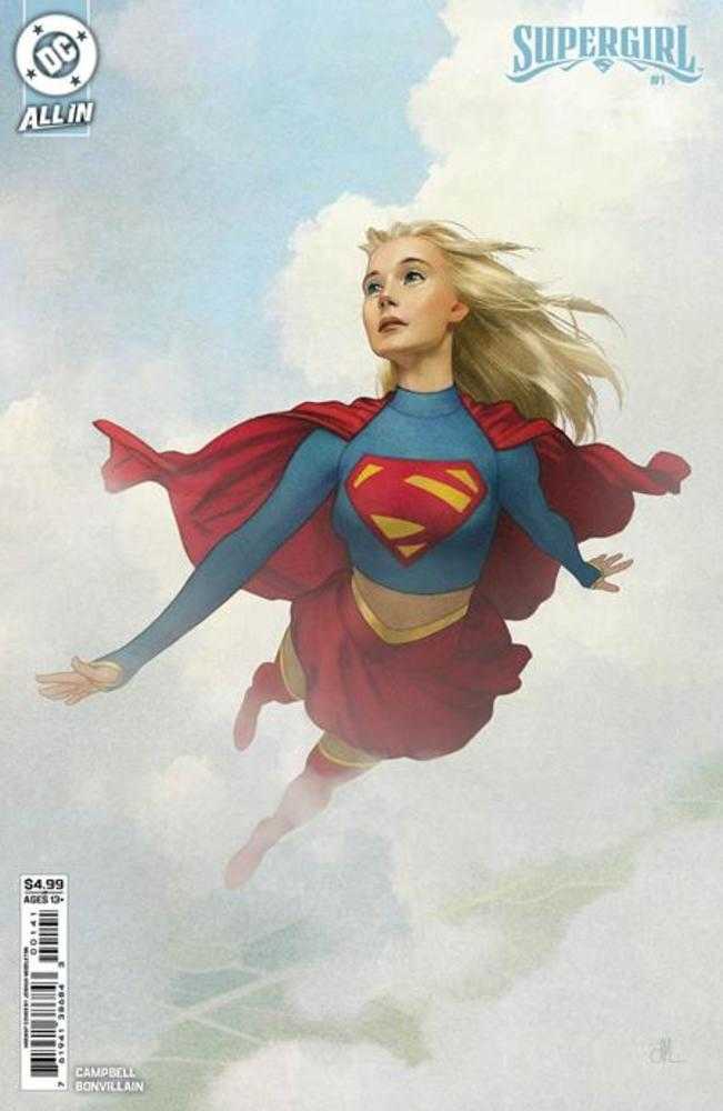 Supergirl (2025) #1 Cover D Joshua Middleton Card Stock Variant