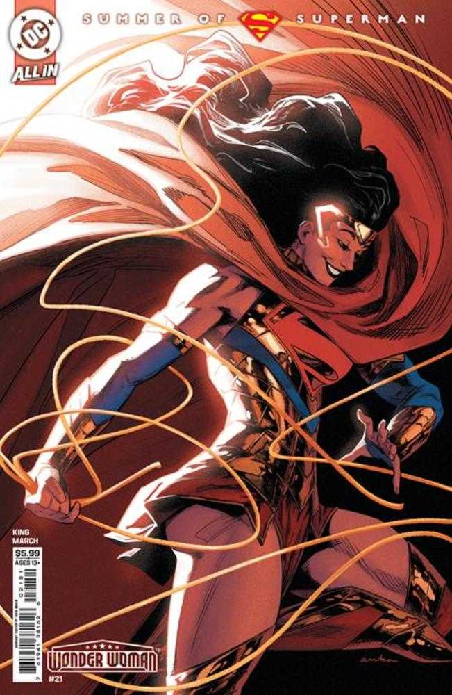 Wonder Woman (2023) #21 Cover D Kris Anka Supersmash-Up Card Stock Variant