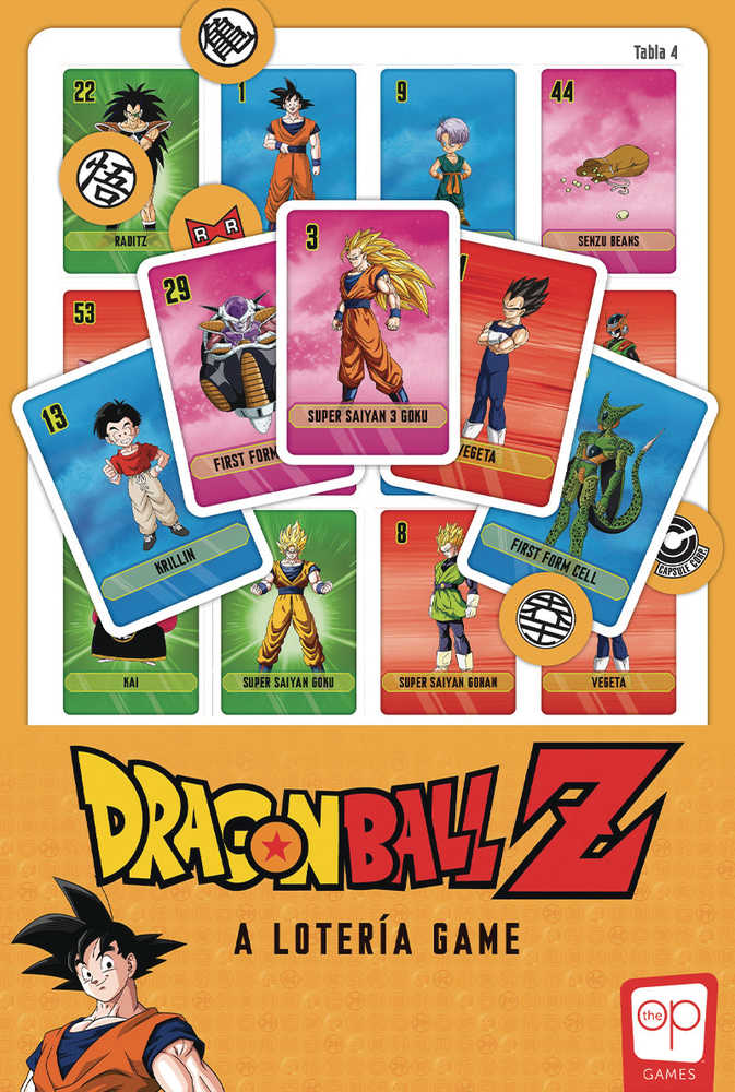 Loteria Dragon Ball Z Board Game