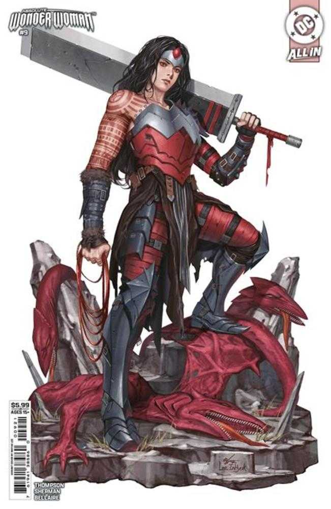 Absolute Wonder Woman #9 Cover B Inhyuk Lee Card Stock Variant (Out of Print)