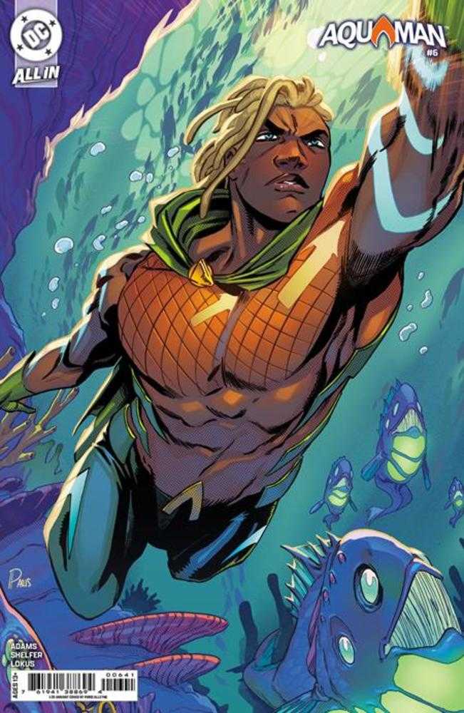 Aquaman (2025) #6 Cover E (1:25) Paris Alleyne Card Stock Variant