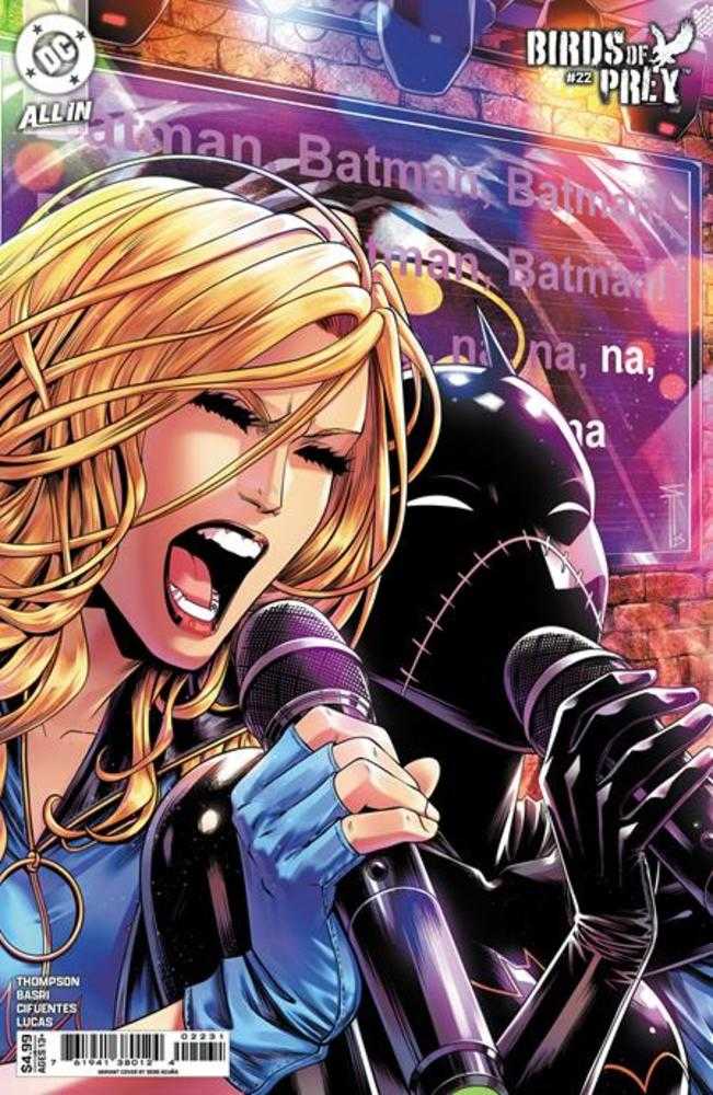 Birds Of Prey (2023) #22 Cover C Serg Acuna Card Stock Variant