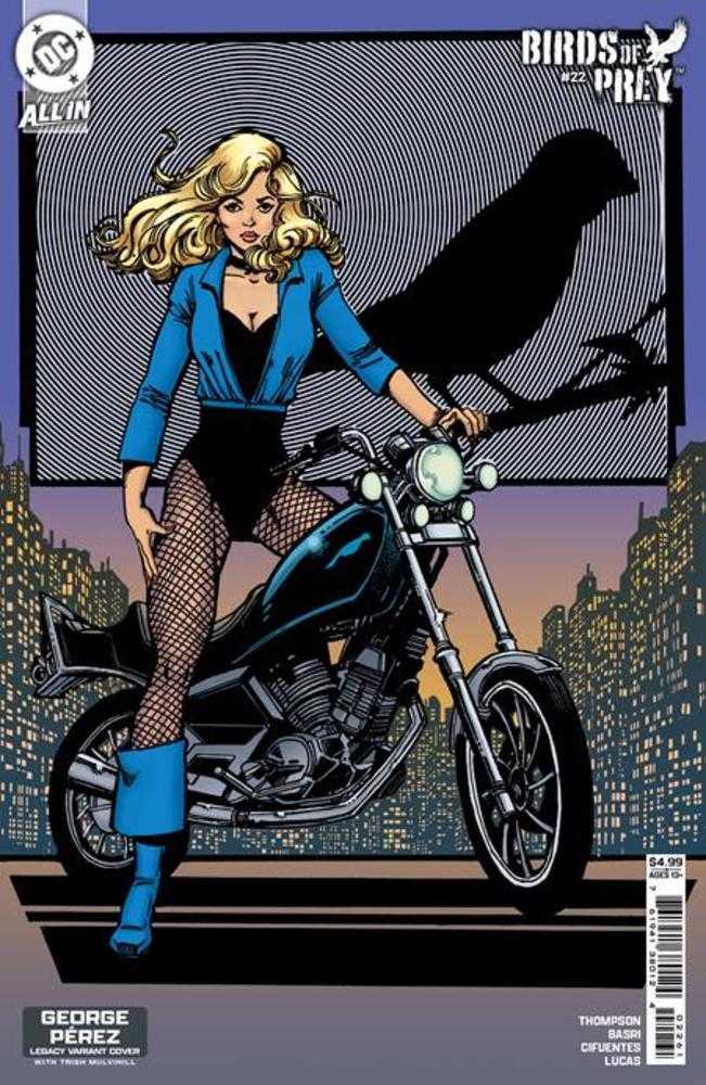 Birds Of Prey (2023) #22 Cover D George Perez Legacy Card Stock Variant
