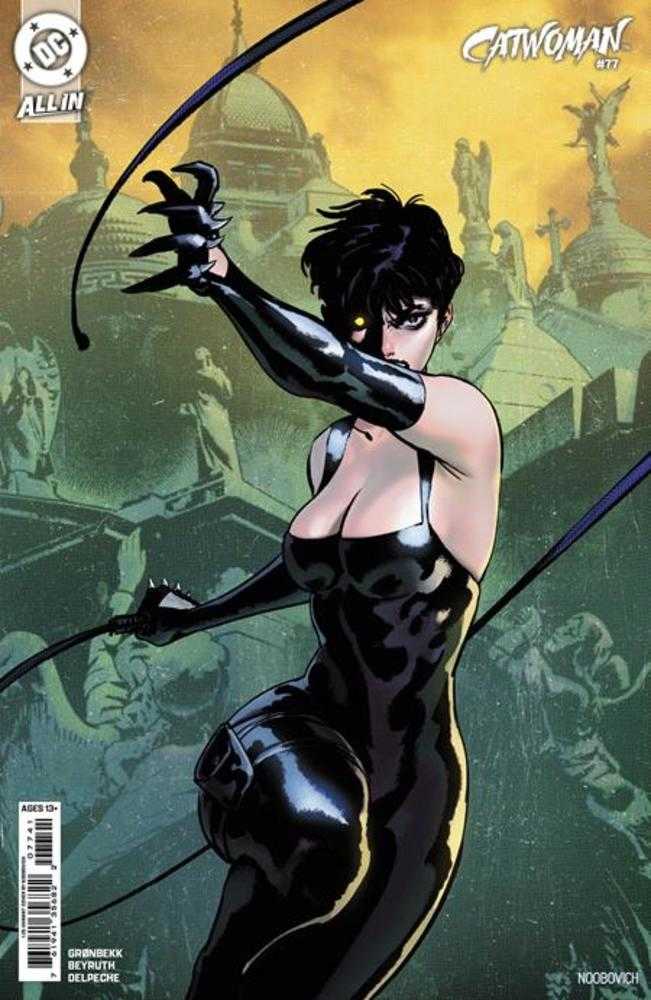 Catwoman (2018) #77 Cover D (1:25) Noobovich Card Stock Variant